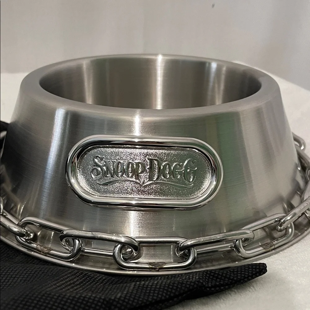 Snoop Dogg Chain Design Pet Bowl